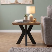 Click to view product details and reviews for Manhattan End Table Walnut Square Black Spider Legs Base. Click to view product details and reviews for Manhattan End Table Walnut Square Black Spider Legs Base.
