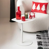 View Ice side table - white - metal View Ice side table - white - metal