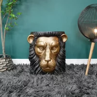 Click to view product details and reviews for Side Table Black And Gold Lion Resin Metal. Click to view product details and reviews for Side Table Black And Gold Lion Resin Metal.
