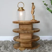 View Side table - mango wood - small - round View Side table - mango wood - small - round