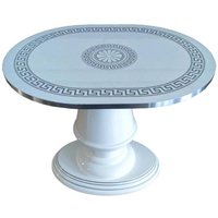 View New venus lamp table - oval - white italian View New venus lamp table - oval - white italian