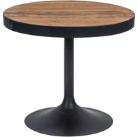 Click to view product details and reviews for Revival Side Table Small Flute Base Reclaimed Pine And Black Metal. Click to view product details and reviews for Revival Side Table Small Flute Base Reclaimed Pine And Black Metal.