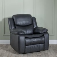 View Berlin recliner armchair - black leather View Berlin recliner armchair - black leather