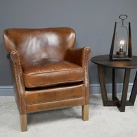 Click to view product details and reviews for Accent Armchair Brown Leather. Click to view product details and reviews for Accent Armchair Brown Leather.