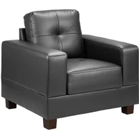 Click to view product details and reviews for Jerry Armchair Black Faux Leather. Click to view product details and reviews for Jerry Armchair Black Faux Leather.