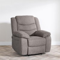 View Windsor recliner armchair - brown fabric View Windsor recliner armchair - brown fabric