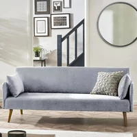 Click to view product details and reviews for Andi Grey Fabric Sofa Bed 2 Seater Click Clack. Click to view product details and reviews for Andi Grey Fabric Sofa Bed 2 Seater Click Clack.