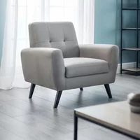Click to view product details and reviews for Monza Armchair Grey Linen Fabric. Click to view product details and reviews for Monza Armchair Grey Linen Fabric.
