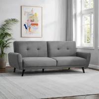 Click to view product details and reviews for Monza Sofabed Grey Linen Fabric. Click to view product details and reviews for Monza Sofabed Grey Linen Fabric.