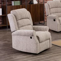 View Windsor recliner armchair - natural fabric View Windsor recliner armchair - natural fabric