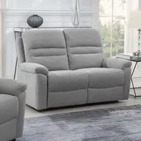 Click to view product details and reviews for Belford Recliner Sofa 2 Seater Grey Fabric. Click to view product details and reviews for Belford Recliner Sofa 2 Seater Grey Fabric.