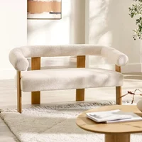 Click to view product details and reviews for Freya Sofa 2 Seater White Boucle Fabric. Click to view product details and reviews for Freya Sofa 2 Seater White Boucle Fabric.