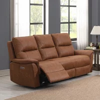 Click to view product details and reviews for Kansas Power Recliner Sofa Tan Brown Faux Leather 3 Seater. Click to view product details and reviews for Kansas Power Recliner Sofa Tan Brown Faux Leather 3 Seater.