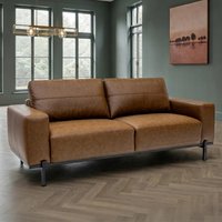 View Remi sofa - 3 seater - fabric - aged tan View Remi sofa - 3 seater - fabric - aged tan