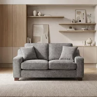 View Nebraska sofa - slate grey fabric - 2 seater View Nebraska sofa - slate grey fabric - 2 seater