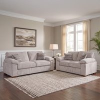 View Buoyant dexter fabric sofa set - 3+2 seater - variation available View Buoyant dexter fabric sofa set - 3+2 seater - variation available