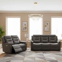 Click to view product details and reviews for Harrogate Recliner Sofa Suite 32 Seater Grey Fabric. Click to view product details and reviews for Harrogate Recliner Sofa Suite 32 Seater Grey Fabric.