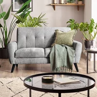 Click to view product details and reviews for Monza Grey Mobus Fabric Sofa 2 Seater. Click to view product details and reviews for Monza Grey Mobus Fabric Sofa 2 Seater.