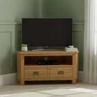 Click to view product details and reviews for Salisbury Lite Corner Tv Unit 2 Drawer Oak. Click to view product details and reviews for Salisbury Lite Corner Tv Unit 2 Drawer Oak.