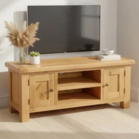 Click to view product details and reviews for Salisbury Premium Small Tv Unit 2 Door Oak. Click to view product details and reviews for Salisbury Premium Small Tv Unit 2 Door Oak.