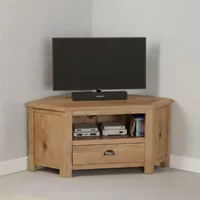 View Kilmore corner tv unit - 1 drawer - oak View Kilmore corner tv unit - 1 drawer - oak