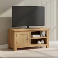 View Appleby tv unit - 1 door - small - oak View Appleby tv unit - 1 door - small - oak