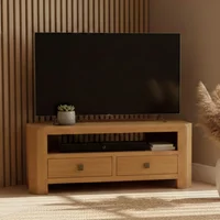 Click to view product details and reviews for Curve Corner Tv Unit 2 Drawer Oak. Click to view product details and reviews for Curve Corner Tv Unit 2 Drawer Oak.