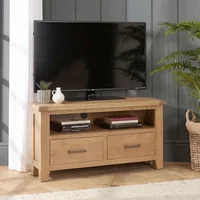 Click to view product details and reviews for Hampshire Oak Corner Tv Unit 102cm. Click to view product details and reviews for Hampshire Oak Corner Tv Unit 102cm.