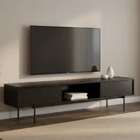 Click to view product details and reviews for Angus Tv Unit 2 Door Large Black Melamine. Click to view product details and reviews for Angus Tv Unit 2 Door Large Black Melamine.