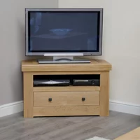 Click to view product details and reviews for Bordeaux Tv Unit 1 Drawer Corner Oak. Click to view product details and reviews for Bordeaux Tv Unit 1 Drawer Corner Oak.