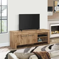View Compton tv unit - 2 door - oak View Compton tv unit - 2 door - oak