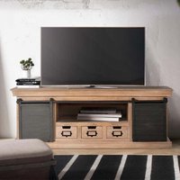 View Irondale tv unit - mango wood - storage View Irondale tv unit - mango wood - storage