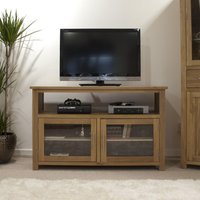 View Opus tv unit - 2 door - oak View Opus tv unit - 2 door - oak