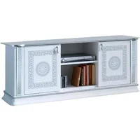Click to view product details and reviews for New Venus Tv Unit 153cm White Italian. Click to view product details and reviews for New Venus Tv Unit 153cm White Italian.