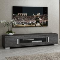 View Status sarah day tv unit - 202cm - 4 sliding door - grey birch View Status sarah day tv unit - 202cm - 4 sliding door - grey birch