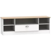 Click to view product details and reviews for Victoria Tv Unit 145cm Wide White And Riviera Oak. Click to view product details and reviews for Victoria Tv Unit 145cm Wide White And Riviera Oak.