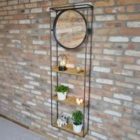 Click to view product details and reviews for Wall Unit Fir Wood And Metal With Round. Click to view product details and reviews for Wall Unit Fir Wood And Metal With Round.