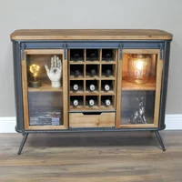 Click to view product details and reviews for Wine Cabinet Fir Wood And Metal 2 Door. Click to view product details and reviews for Wine Cabinet Fir Wood And Metal 2 Door.