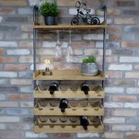Click to view product details and reviews for Wine Rack Fir Wood And Metal. Click to view product details and reviews for Wine Rack Fir Wood And Metal.