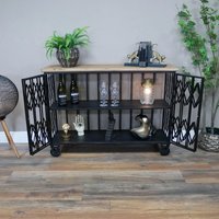 Click to view product details and reviews for Wine Cabinet 2 Door Black Metal Cage Industrial. Click to view product details and reviews for Wine Cabinet 2 Door Black Metal Cage Industrial.
