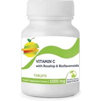 General Wellbeing & Healthy Skin Vitamin C with Rosehip Bioflavonoids Tablets