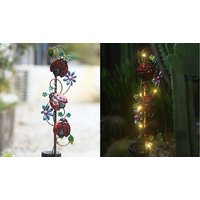 1 or 2-Pack of Animal Garden Solar Stake Lights - 5 Styles