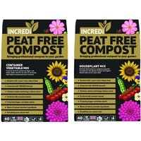 40L of INCREDiPeatFree Premium Compost & FREE Gift! - 8 Options!