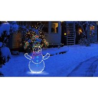 Christmas Decorative Glow Frame - 2 Designs