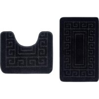 2-Piece Greek Non-Slip Bathroom Mats - 14 Colours!