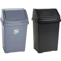 25L Kitchen Rubbish Waste Bin - 2 Colours