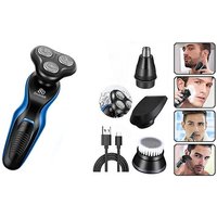 4-in-1 USB Rechargeable Electric Shaver Set