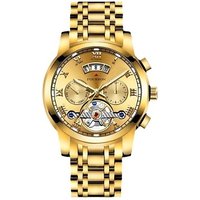 Men's Stainless Steel Quartz Watch - 8 Designs