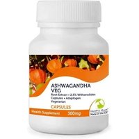 Anxiety & Stress Reduction Ashwagandha Capsules - 8000mg!
