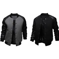 Men’s Baseball Jacket - 4 Colours & 6 Sizes